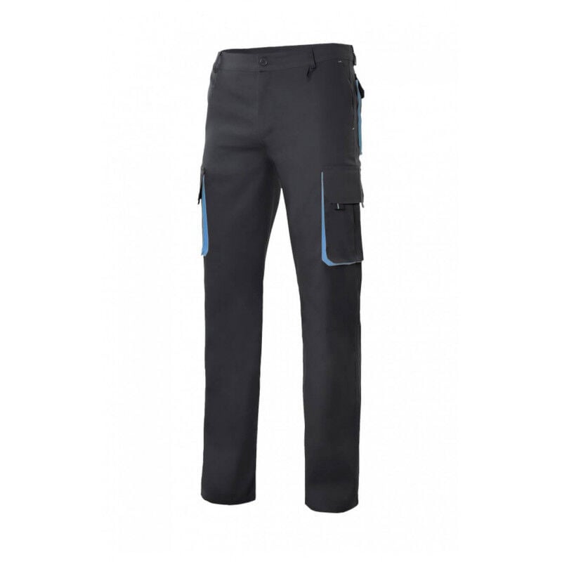

Pantalón bicolor forrado con refuerzo en tejido trasero Serie F103004 | 38 - Negro / Celeste - Velilla