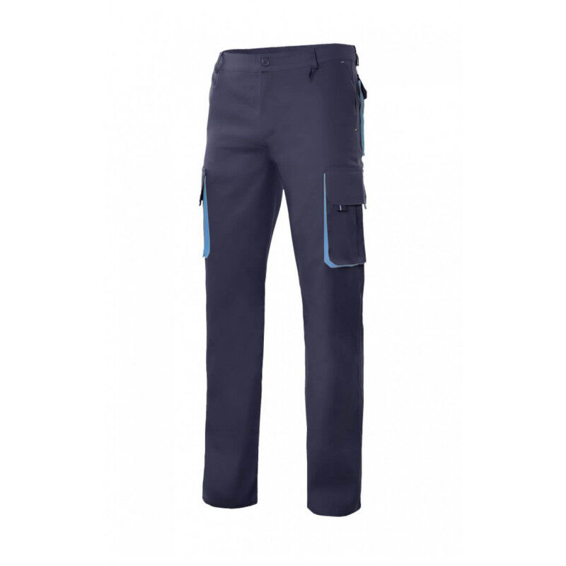 

Pantalón bicolor forrado con refuerzo en tejido trasero Serie F103004 | 50 - Azul navy / Celeste - Velilla