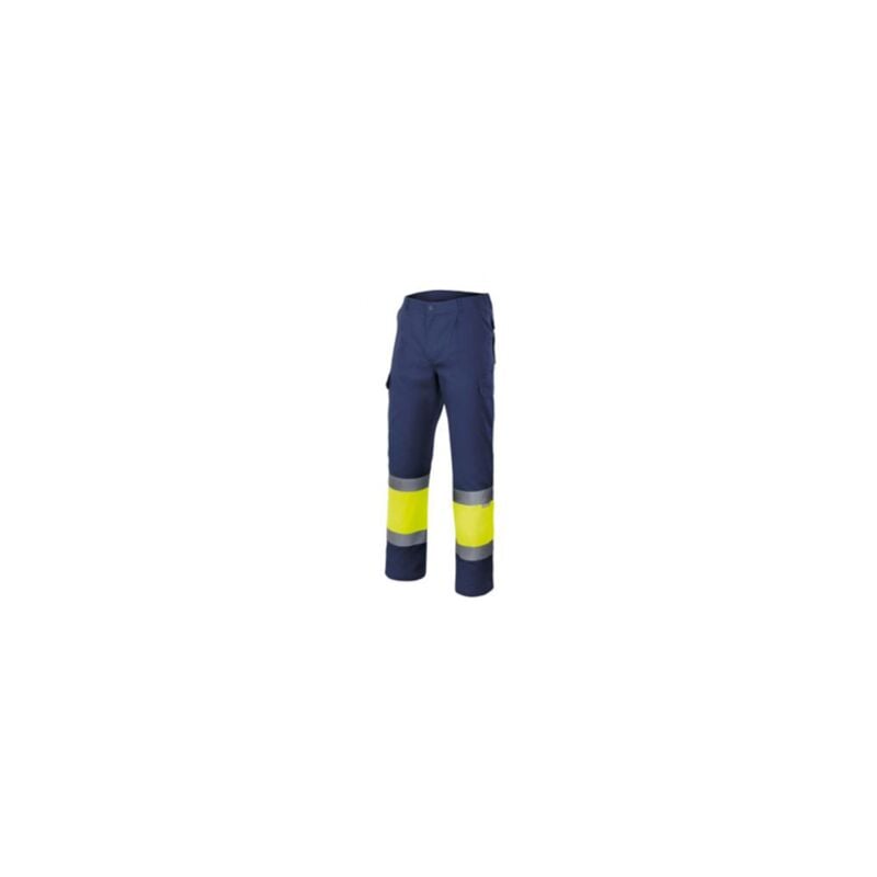 

Pantalon avisibilidad azul