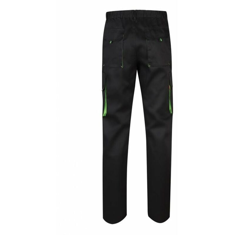 

PANTALÓN BICOLOR MULTIBOLSILLOS Negro 60
