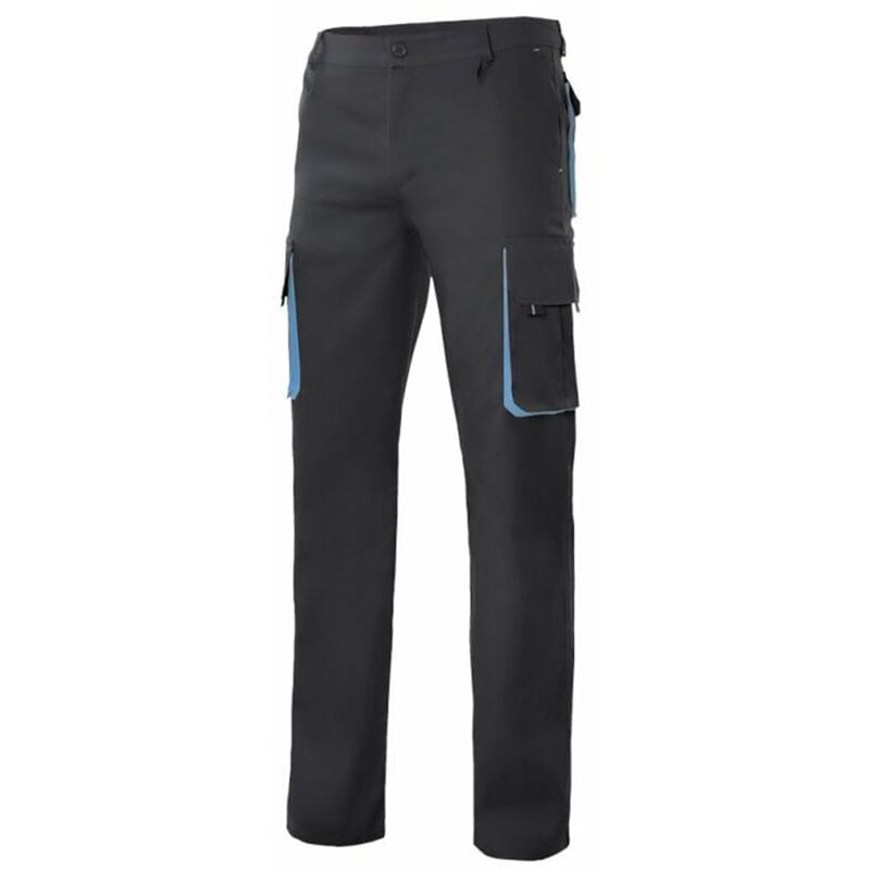 

PANTALÓN BICOLOR MULTIBOLSILLOS Negro 60