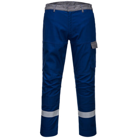 Pantalon Bizflame Ultra Bicolore couleur : Bleu Royal taille 50 - PORTWEST