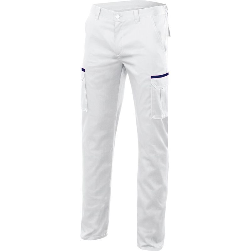 

PANTALON STRETCH MULTIBOLSILLOS Blanco 34