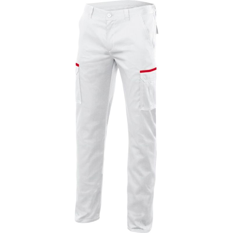 

PANTALON STRETCH MULTIBOLSILLOS Blanco 36