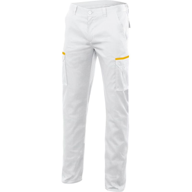 

PANTALON STRETCH MULTIBOLSILLOS Blanco 44