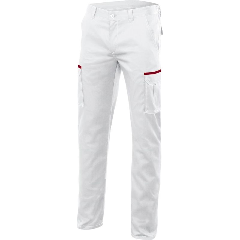 

PANTALON STRETCH MULTIBOLSILLOS Blanco 50