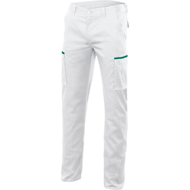 

PANTALON STRETCH MULTIBOLSILLOS Blanco 34