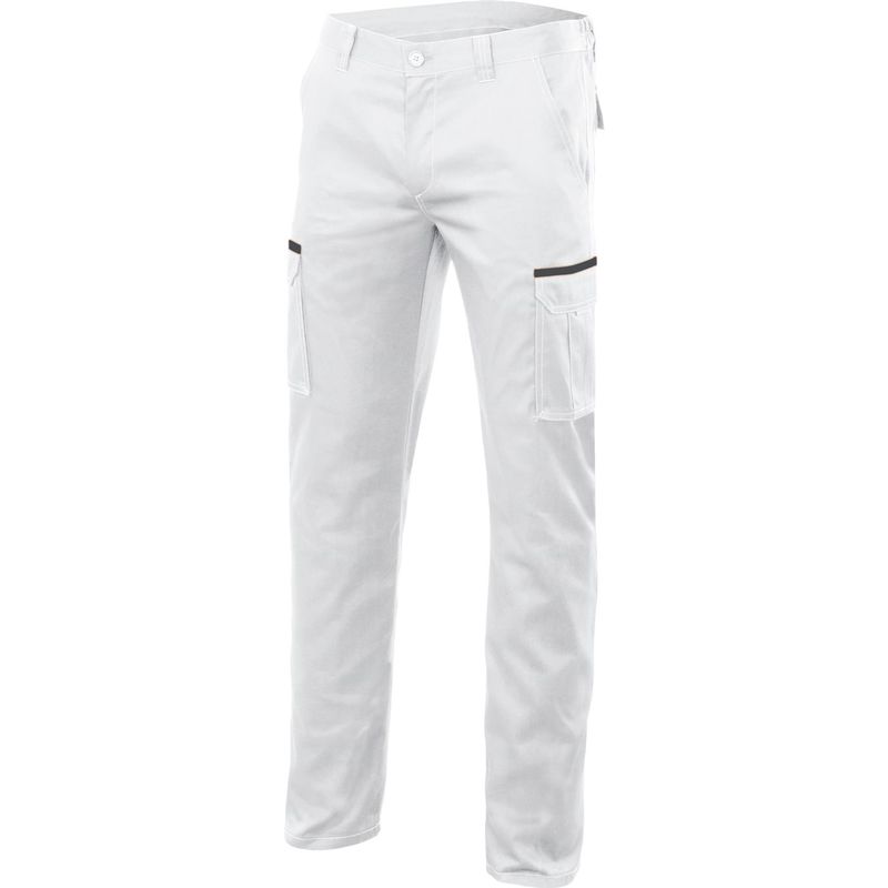 

PANTALON STRETCH MULTIBOLSILLOS Blanco 54