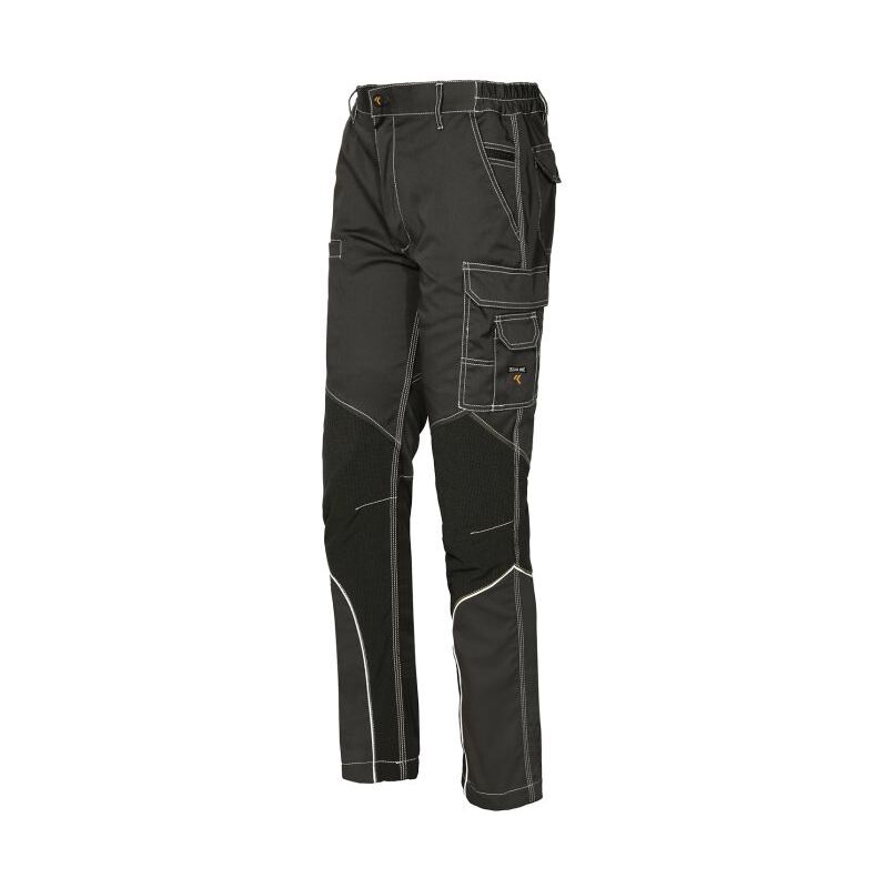 Issaline 8830B-080 Pantalon de Travail Extrême Stretch Gris Anthracite XL