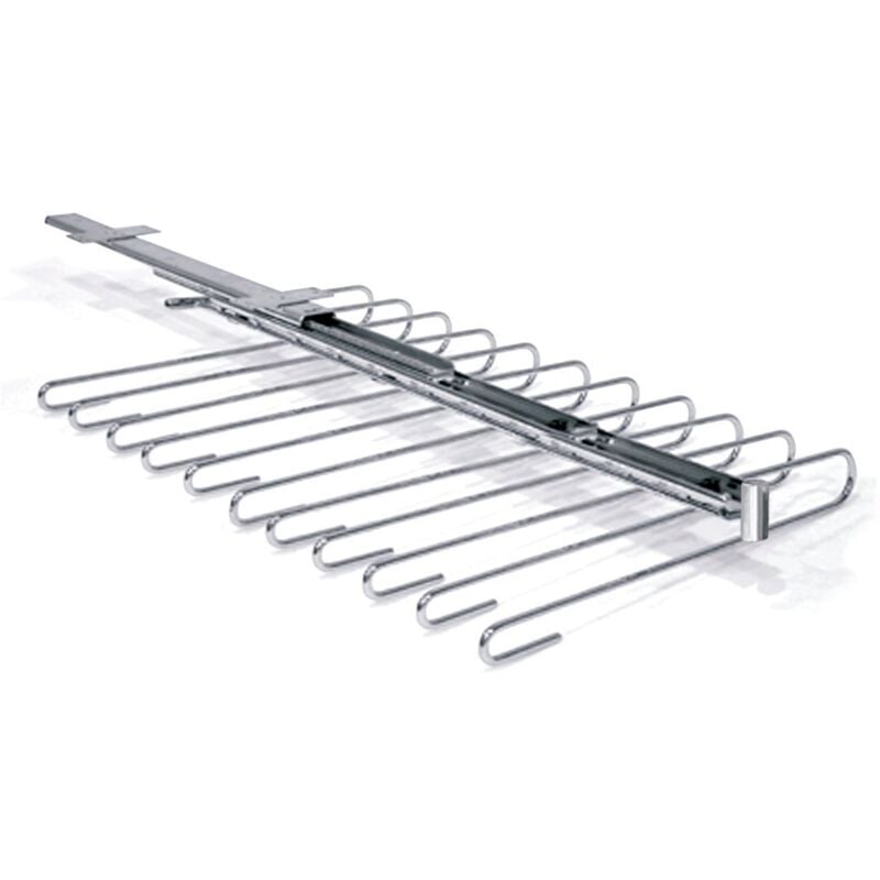 Selec Design - Porte-pantalons amovible 11 tiges avec guide