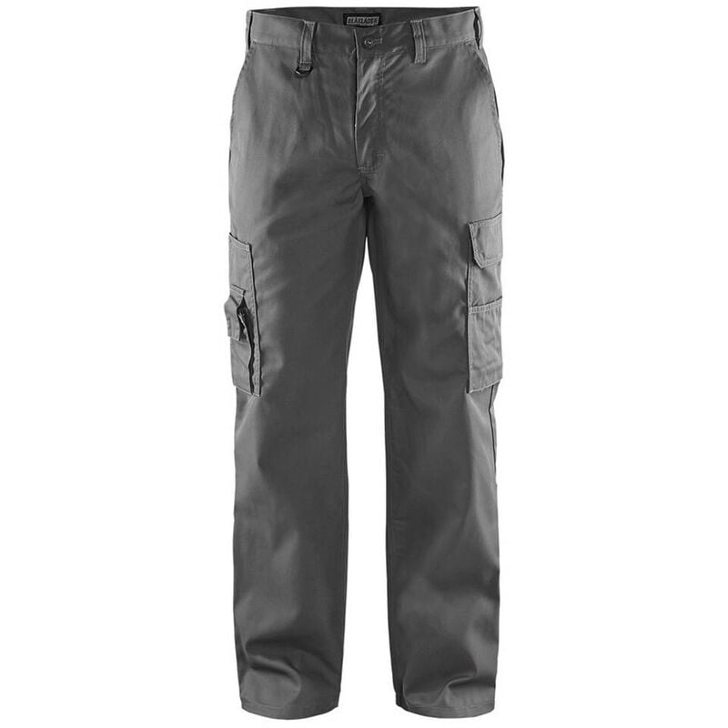 Blaklader - Pantalon de travail cargo polycoton Gris 52 - Gris
