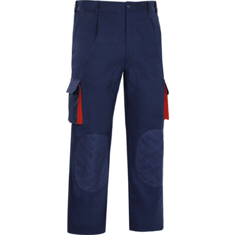 Pantalon Cargo Tergal Vesin PRGM33AM Azul Marino - Rojo40Azul Marino - Rojo 40
