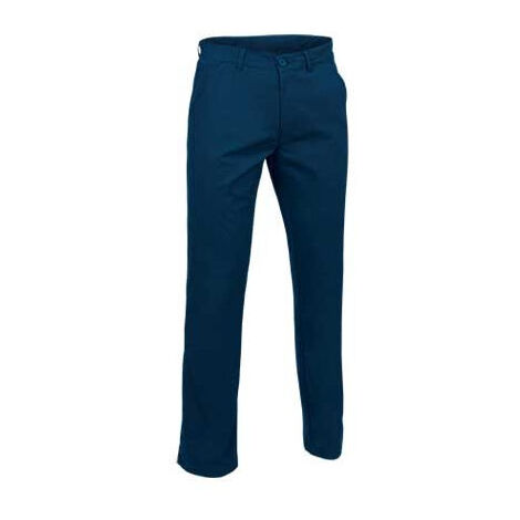 Pantalón chino de corte clásico VALENTO Martin 48 Azul Marino
