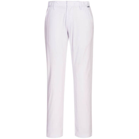 Pantalón Chino Slim Stretch extensible Blanco L - FR(48) - UK(38)