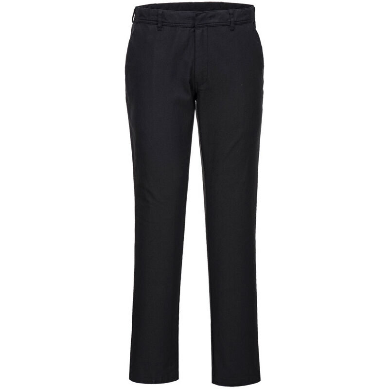 Strech Chino-hose Slim Fit Farbe, Schwarz Größe, 60/62 - Portwest