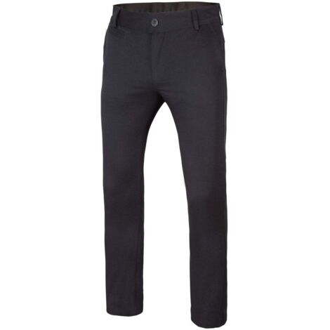 Pantalón Chino Stretch Hombre Negro 52
