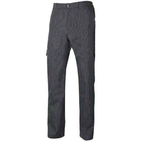 Pantalón cocina a cuadros. Serie 403008