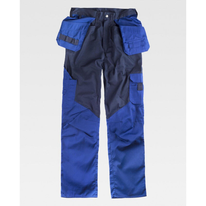 

Pantalón combinado con bolsillos para herramientas Combi B1415 | 50 - Marino+Azulina - Workteam