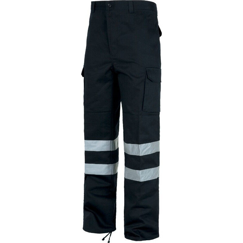 

Pantalón multibolsillos con refuerzo en rodillas y culera WORKTEAM Combi C4016 | Azul marino - 52