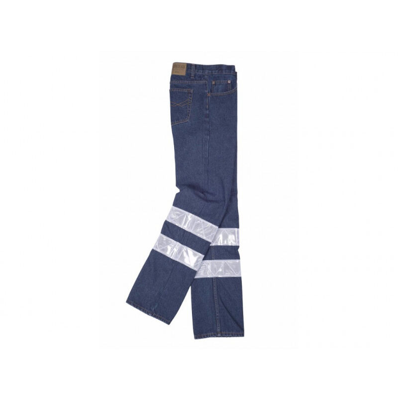 

Pantalón vaquero de corte regular con reflectantes Combi B4007 | 42 - Vaquero - Workteam
