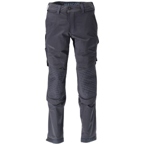 Pantalón con bolsillos para rodilleras MASCOT Ultimate - Ligero y repelente al agua - 22279-605-Azul marino-36