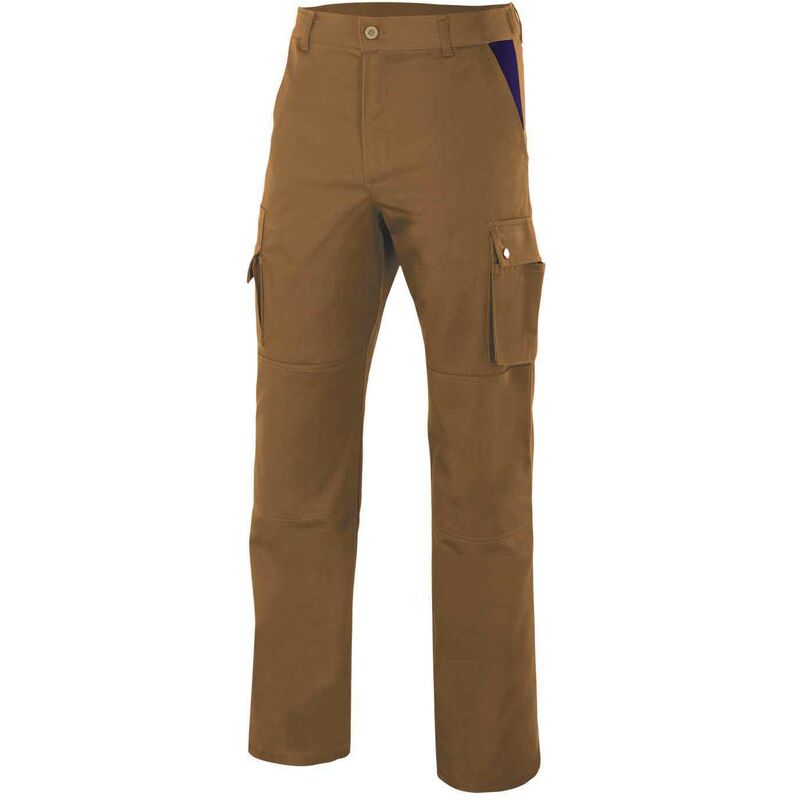 

Pantalon Con Refuerzos Beige M