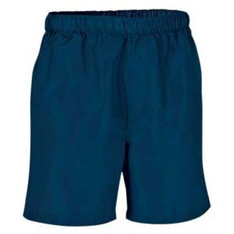 Pantalón corto de microfibra Campus 10/12 niño Azul Marino