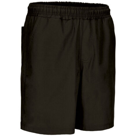 Pantalón corto de trabajo multibolsillos, ligero y refrescante, en tejido plano de poliéster y algodón AEROPLANE 3XL Negro