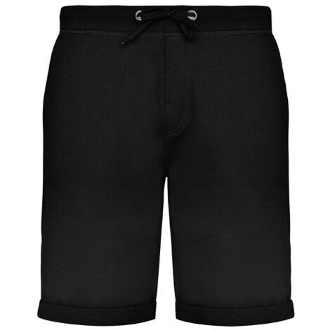 Pantalón corto deportivo con cinturilla elástica y cordón ajustable SPIRO ROLY XL Negro