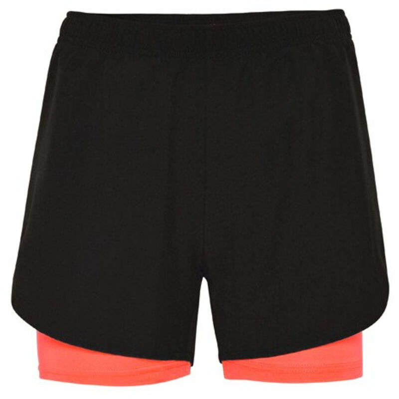 

Pantalón Corto Deportivo Lanus PC6655010202 NEGRO/CORAL FLUOR S