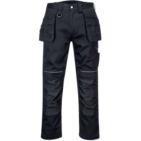 Pantalon Coton Holster PW3 couleur : Noir taille 50 - PORTWEST