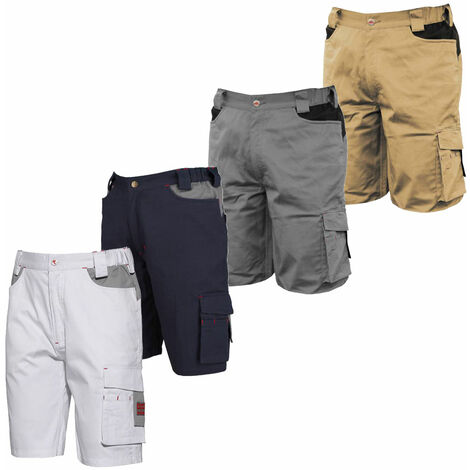 Pantalon court de travail Industrial Starter Bermuda Stretch - L - Bleu