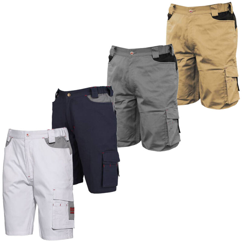 Pantalon court de travail Industrial Starter Bermuda Stretch - l - Weiß