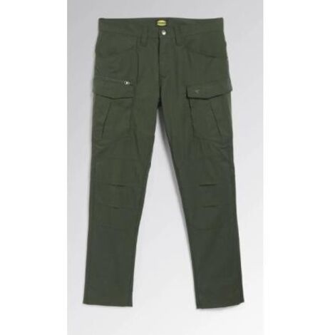 Pantalón Cross Cargo DIADORA Verde Bosque Noche T/L