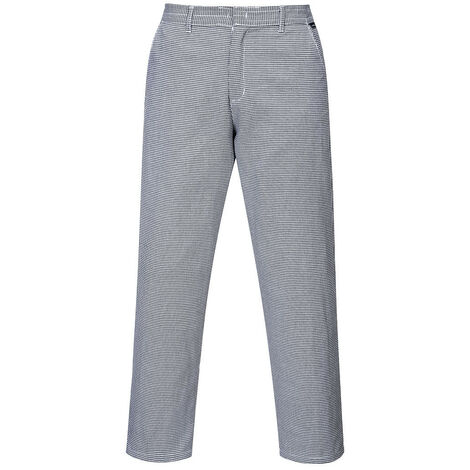Pantalon Cuisine Harrow Couleur : Pied De Poule Taille Xs - Portwest