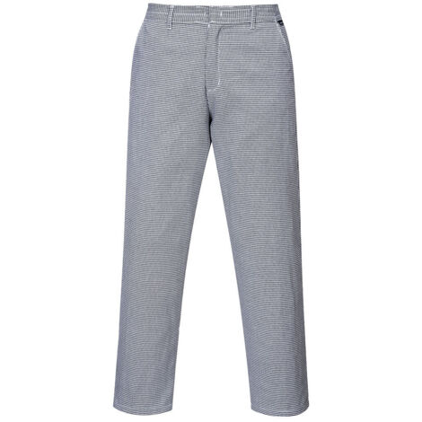 Pantalon Cuisine Harrow couleur : Pied de poule taille XS - PORTWEST