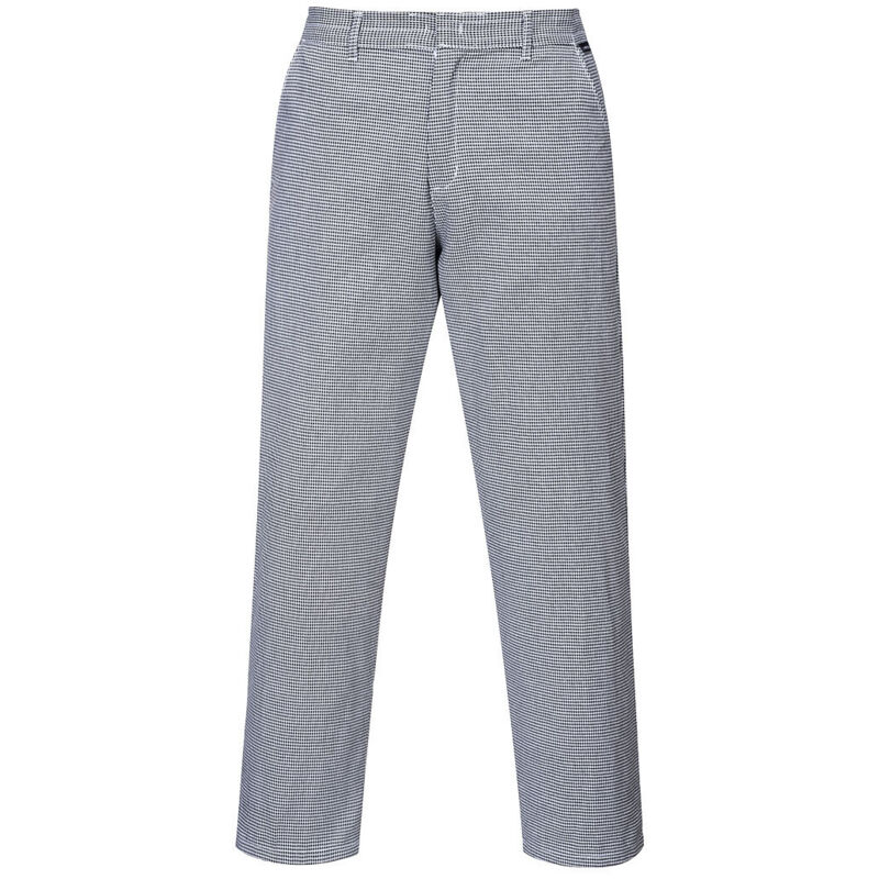 Küchenhose Harrow Farbe, Hahnentritt Größe M - Portwest