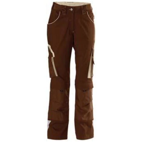 Pantalon D-band 24, marron/beige, taille 36