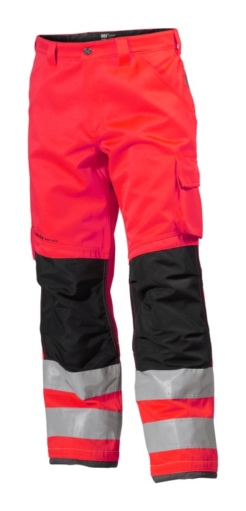 

Helly Hansen Workwear - Pantalón de alta visibildiad Alna Class 2 Helly Hansen 77410 | C54 - Rojo / Gris carbón