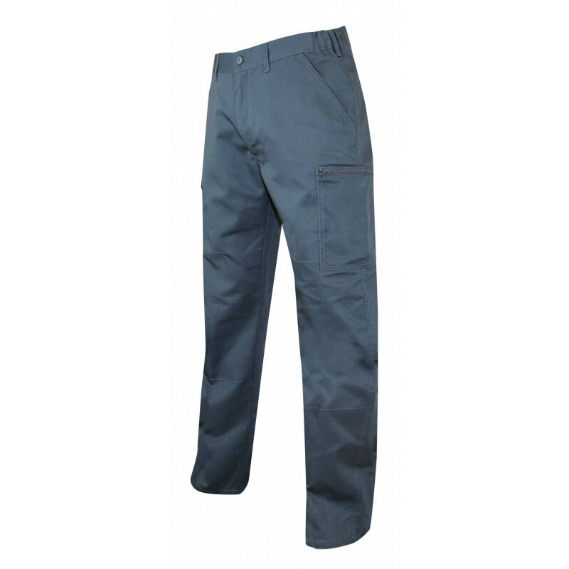LMA - Pantalon de travail multipoches vert Scie Couleur Vert foncé - Taille Vêtement 50