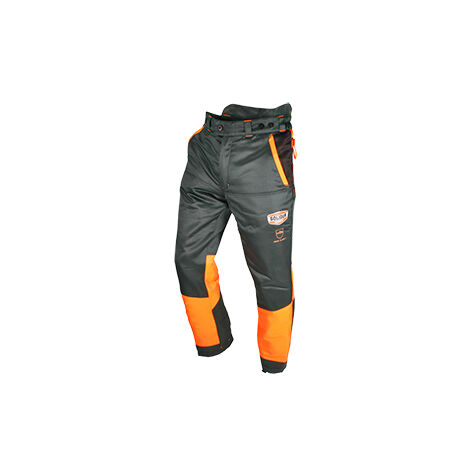 Pantalon De Bûcheronnage Multi-poches. Norme Ce En381-5, Classe 1 (20 M/s), Type A. Taille S 38/40. Homologué Kwf.