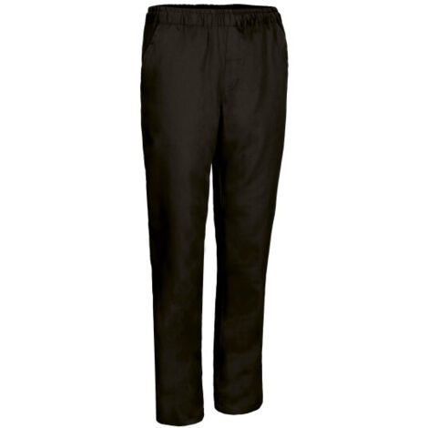 Pantalón de cocina con bolsillos y costuras reforzadas SPICE M Negro
