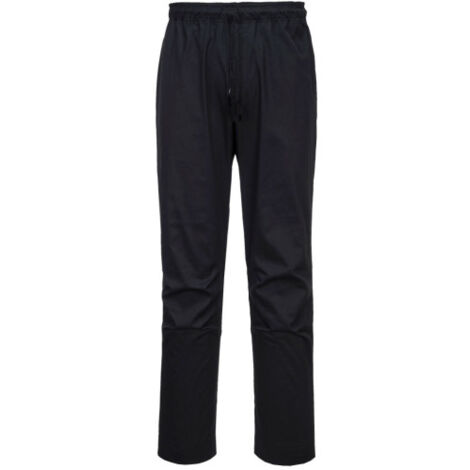 Pantalón de cocina MeshAir Pro color negro ambientes calurosos PORTWEST C073 L Negro