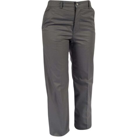 Pantalon de cuisine ceinture élastiquée Robur Timeo Gris 52