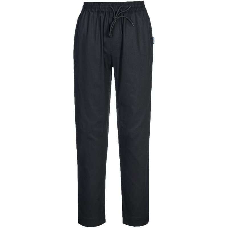 Kochhose Aus Baumwoll-maschenware - Xl - Schwarz - Portwest
