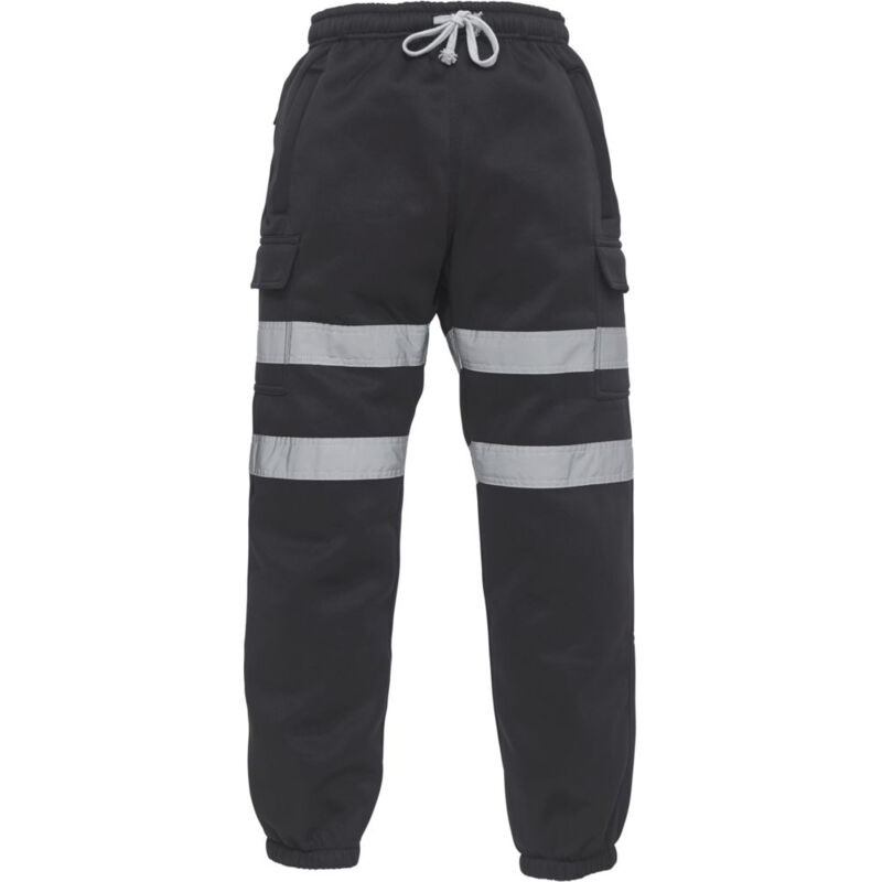 Pantalon de jogging haute visibilité Yoko cargo Noir s