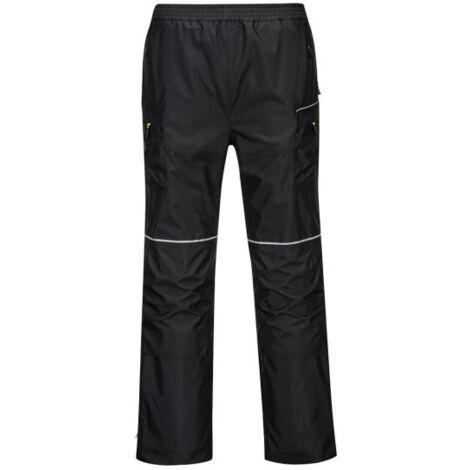Pantalón de lluvia PW3 con bolsillo externos para rodilleras T604 L Negro