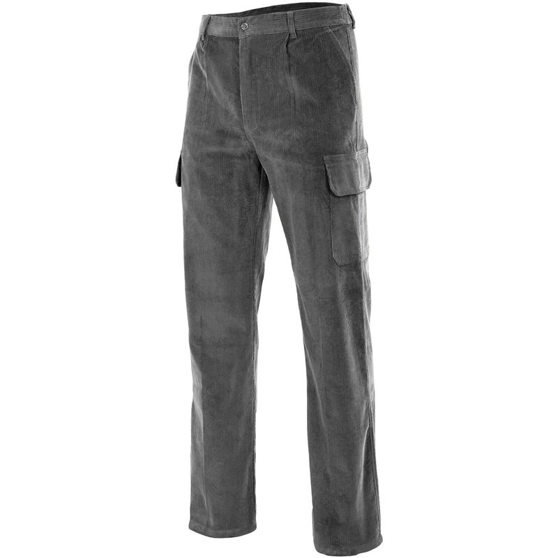 

PANTALÓN PANA MULTIBOLSILLOS Gris L