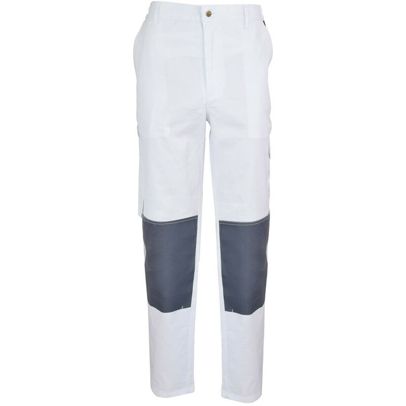 Pantalon de peintre blanc Manufrance XL Blanc - Blanc