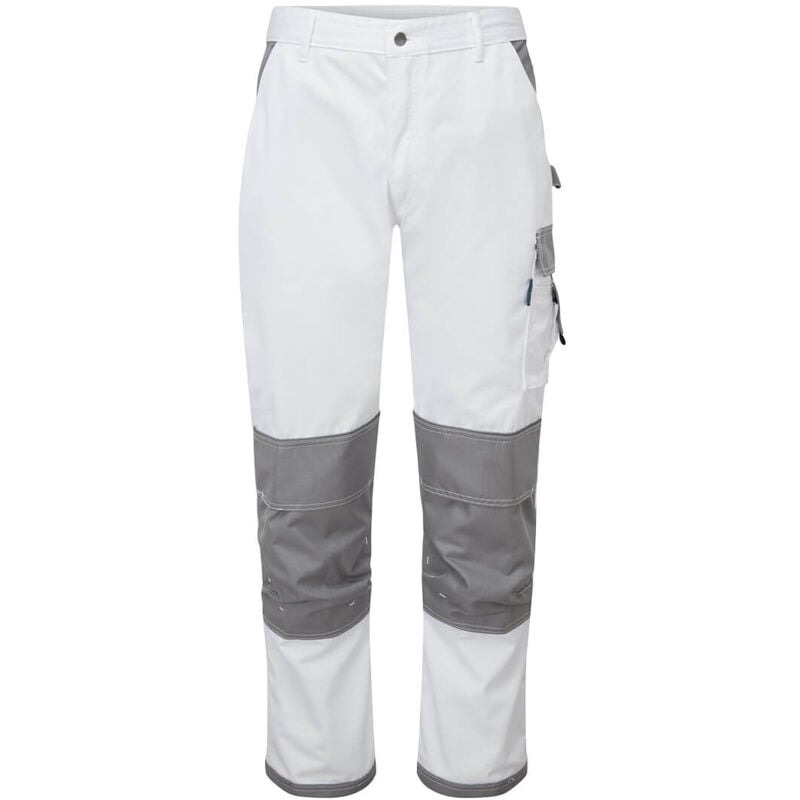 Pantalon peintre pro Blanc 2XL - FR(54) - UK(44)
